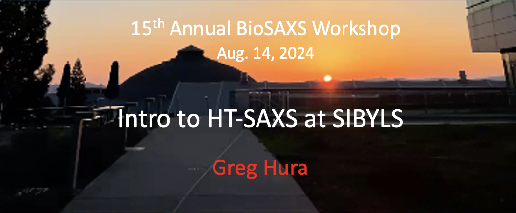 Intro to HT-SAXS with Greg Hura